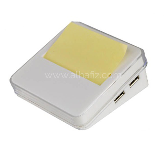 ETID - Mobile Holder, USB Hub With Sticky Note Pad