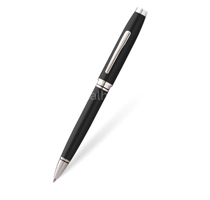 Cross Coventry Black Lacquer with Polished Chrome Appointments Ballpoint Pen