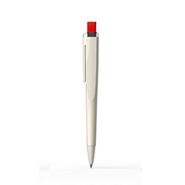 Elvas - Click Ballpen - White/red
