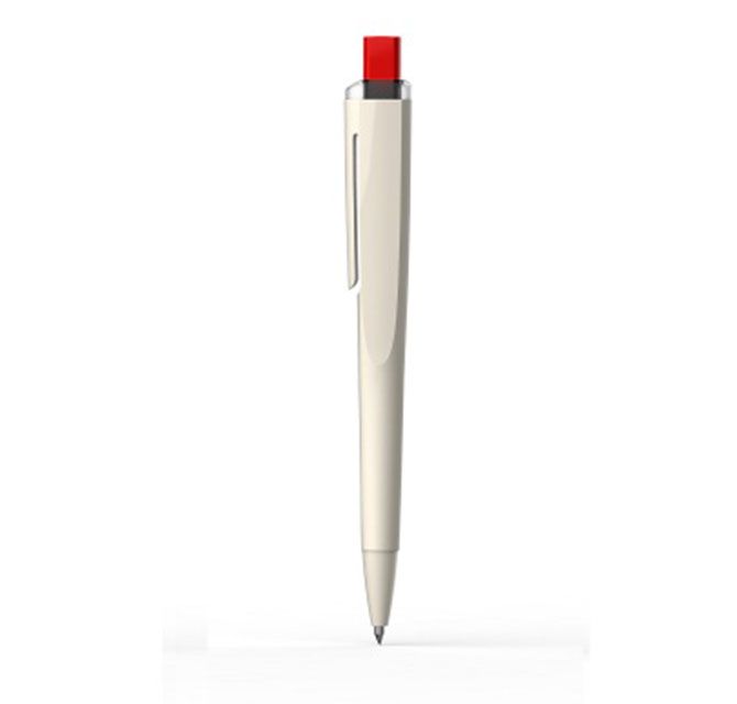 ELVAS - Click Ballpen - White/Red