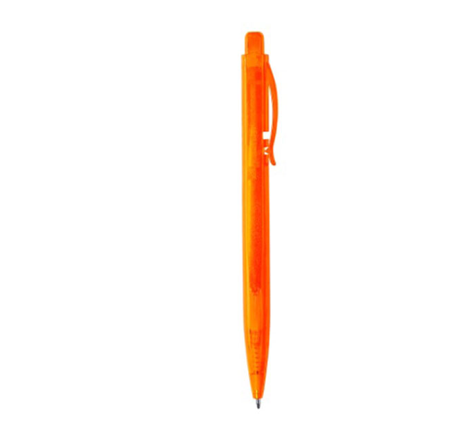 Stylish Ball Pen With Quadrangular Body In Frosted Finishing