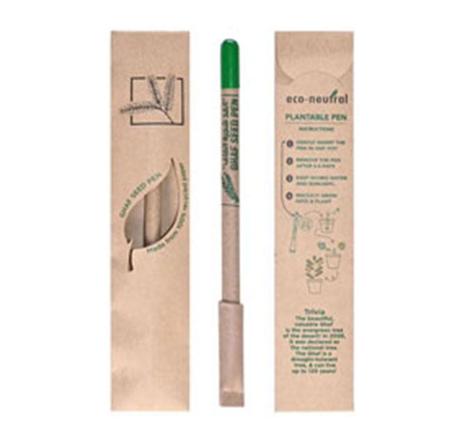 eco-neutralÂ® Plantable Ghaf Seed Pen