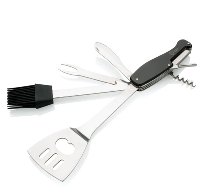 BARBECUE - Swiss Peak Barbecue 7-In-1 Tool