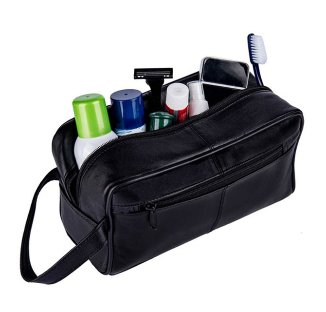 GUBEN - Giftology Genuine Leather Wash Pouch