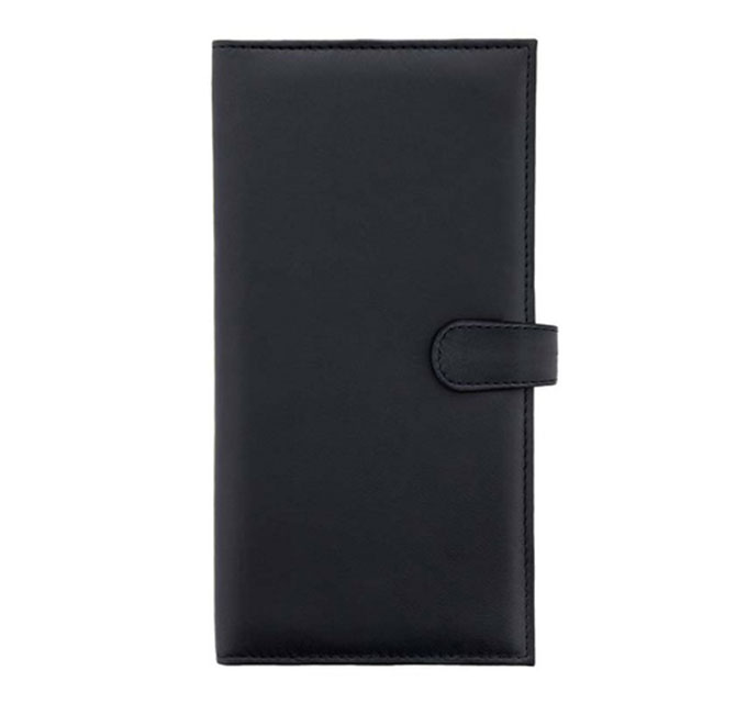 Giftology Genuine Leather Cheque Book Holder