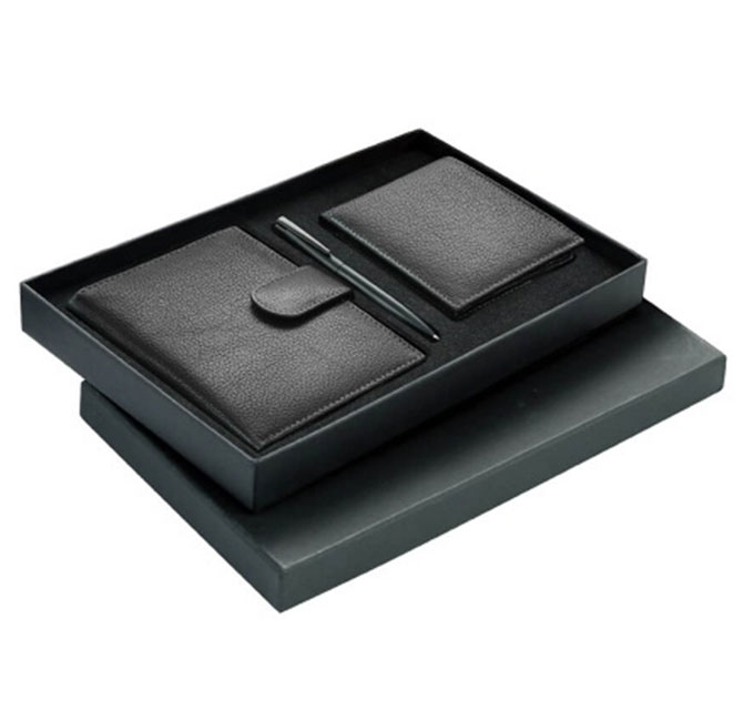 SANTHOME Akranes Genuine Leather Gift Set in Gift Box