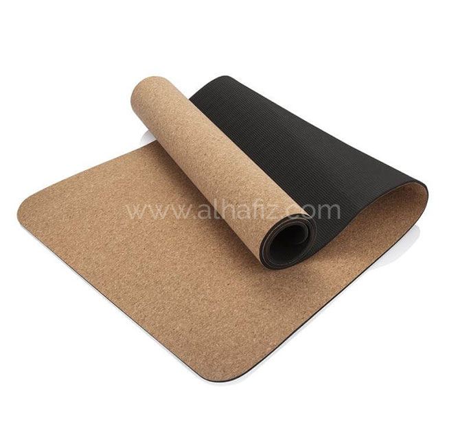ARCALIS - Cork Performance Yoga Mat with Cushioned Base