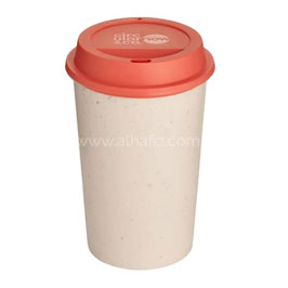 Circular Now Cup 12oz Cream & Caught Out Coral
