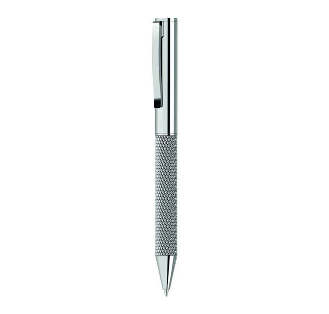 UMA - MESH Premium Metal Ballpoint Pen - Silver