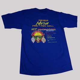 T-Shirt Blue - Heat Transfer Image