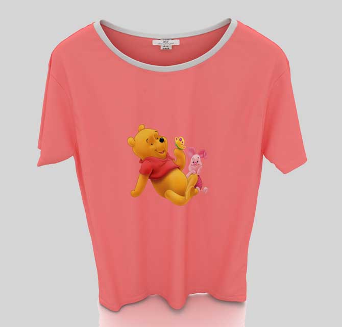 تي شيرت خوخ ـ دبدوب ويني 