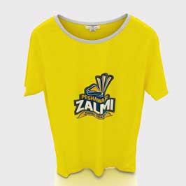 T-Shirt Yellow - Peshawar Zalmi (PSL Special)