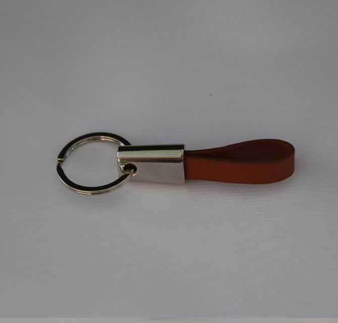 Key Chain Leather - Brown
