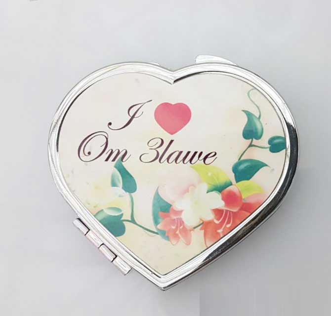 Vanity Mirror Printing (Heart)