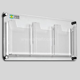 Acrylic Wall Mounted Brochure Acrylic Wall Mounted Brochure