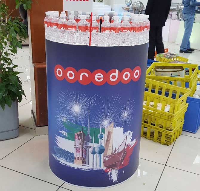 Branded Pop Up Counter