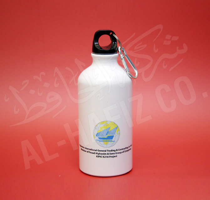 Silk Screen Printing Logo On Water Bottle