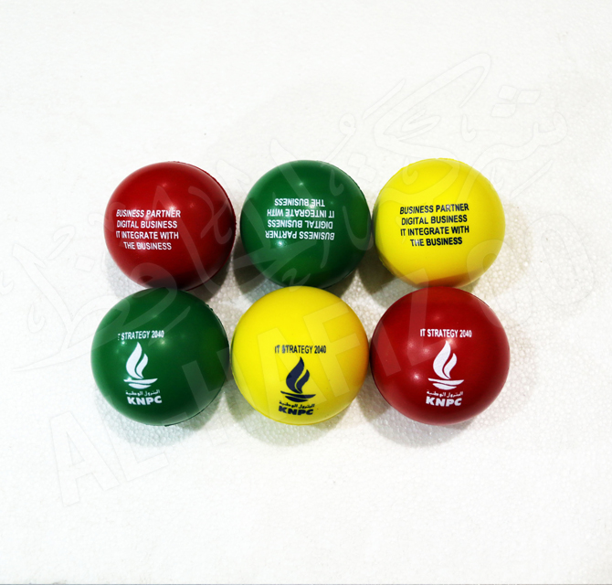 Silk Screen Promotional Stress Balls 