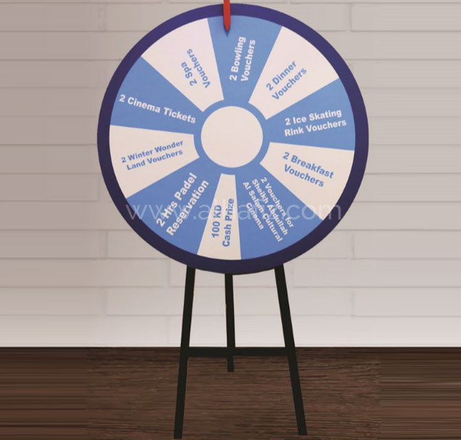 Spin Wheel for Hotel and Restaurant