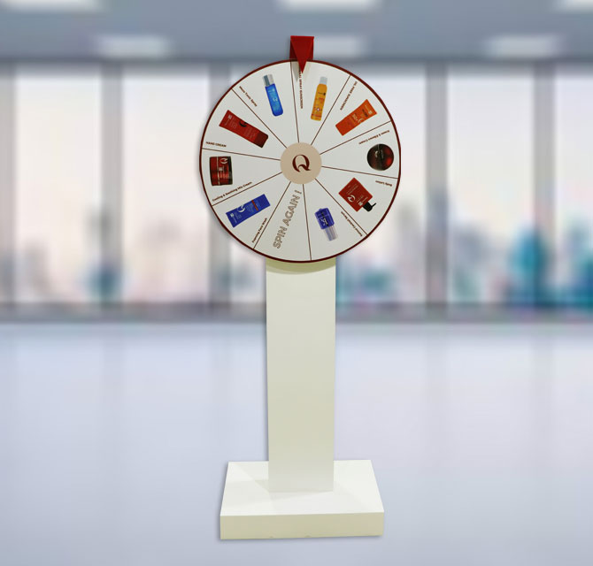 Custom Spin Wheel for Event