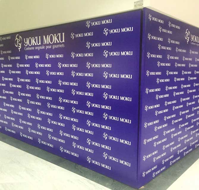 استيكـر علامـات تجاريـة لحائـط الشركـات