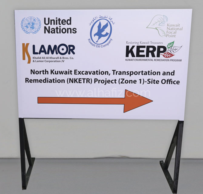 Direction sign