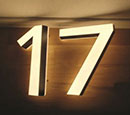 Horizontal Address Plaque