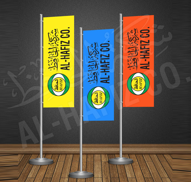 Office Promotional Desk Flags 