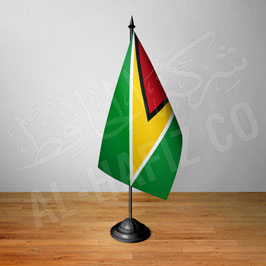 Table Flag Guyana 
