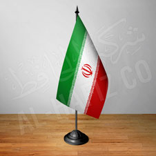 Table Flag Iran