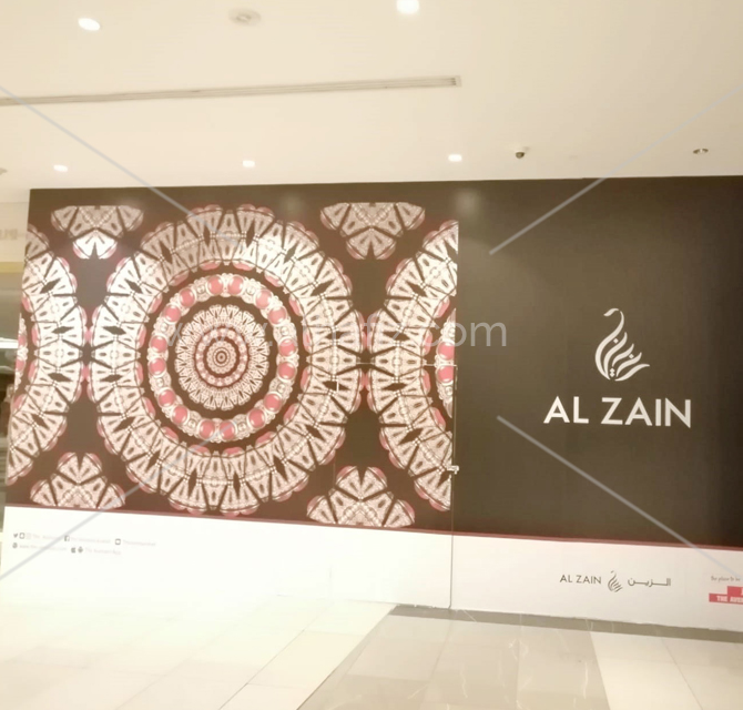 Al Zain New Site Hoarding Signage 