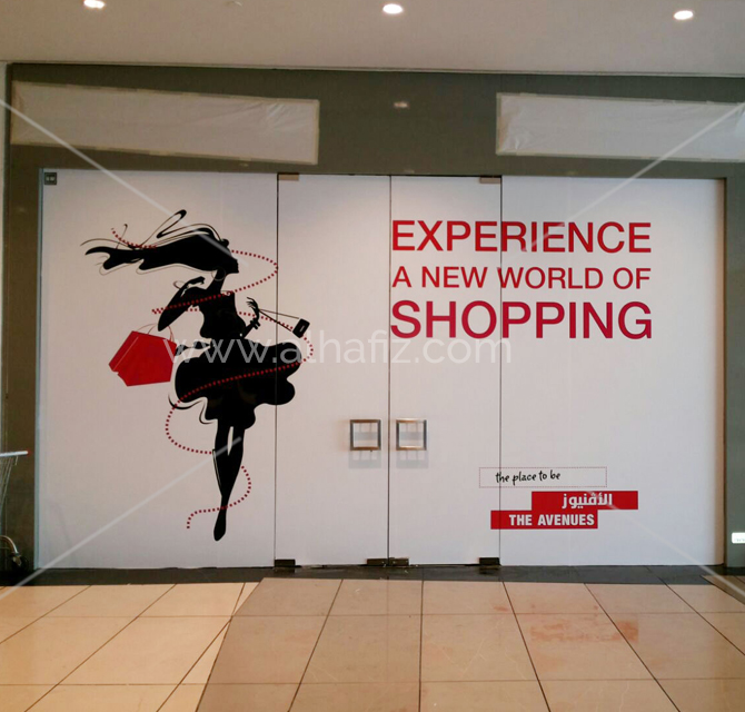 Shopping Mall Hoarding Signage 
