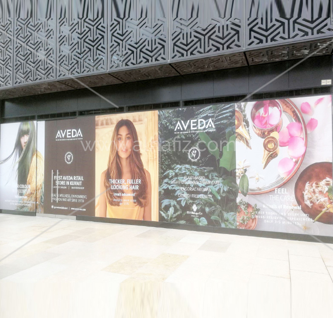 Advertisement Temporary Hoarding Signage 