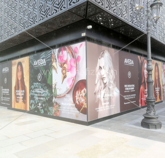 Advertisement Temporary Hoarding Signage 