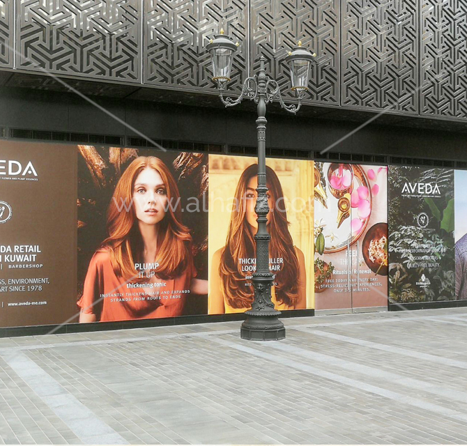 Advertisement Temporary Hoarding Signage 