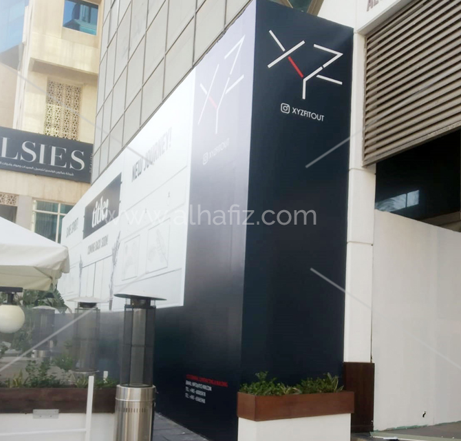 Building Hoarding Signage 