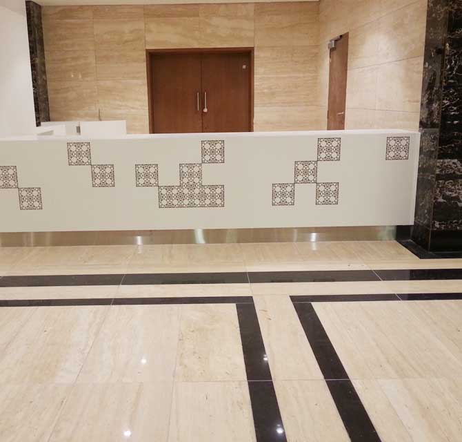 التصميم الداخلي ــ اللوبي
