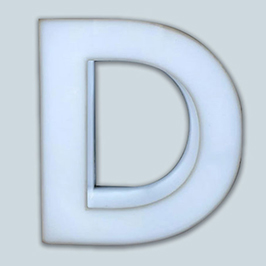 Acrylic Sign Letter - Full Lit