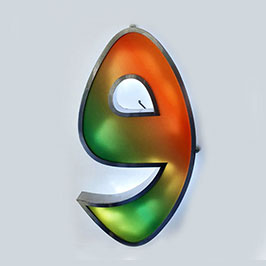 Translucent Acrylic with Vinyl Face 
