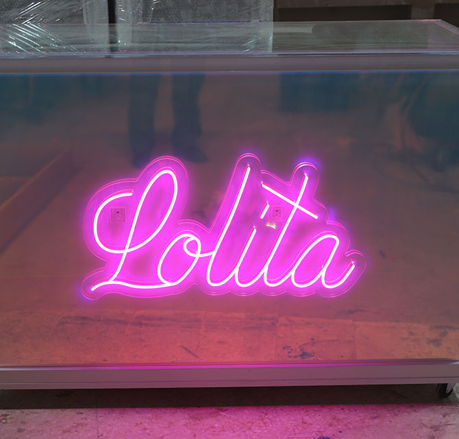 Led Neon Tube signage