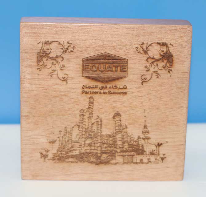 Laser Engraved Plaque - Wooden