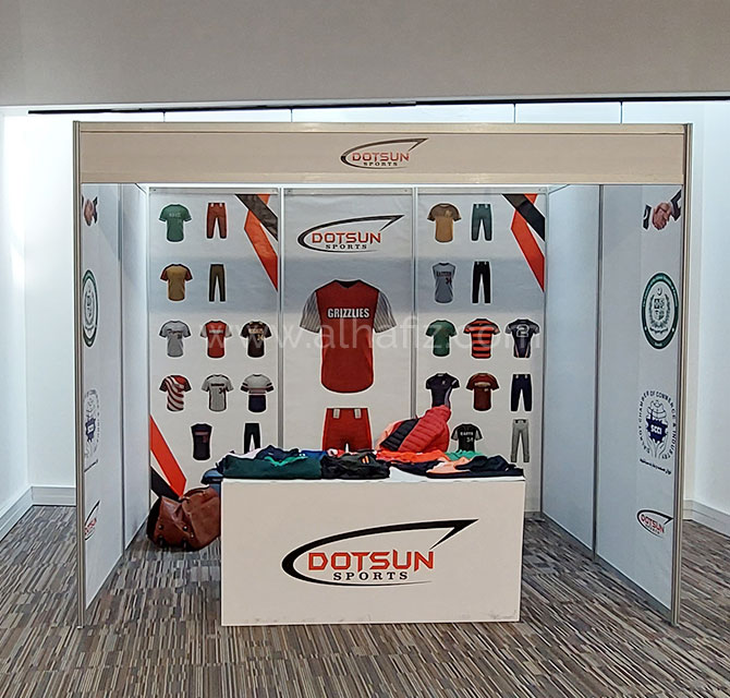 Modular shell scheme booth 