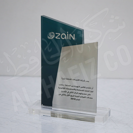 Zain Kuwait Acrylic Shield