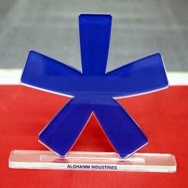 Acrylic Award Alghanim
