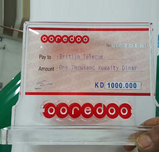 الاكريليك الدرع - ooredoo