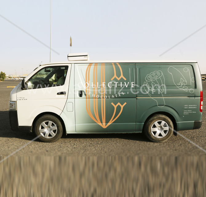Advertising Graphics for Van 