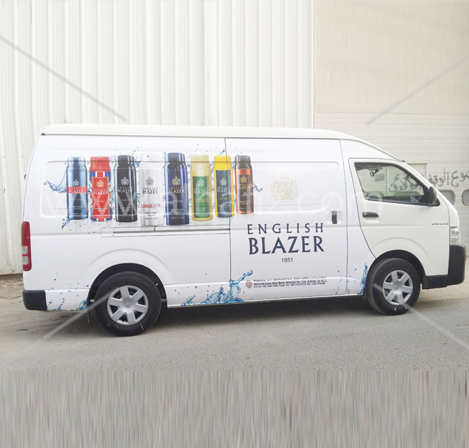Company Promotional Graphics for Van 