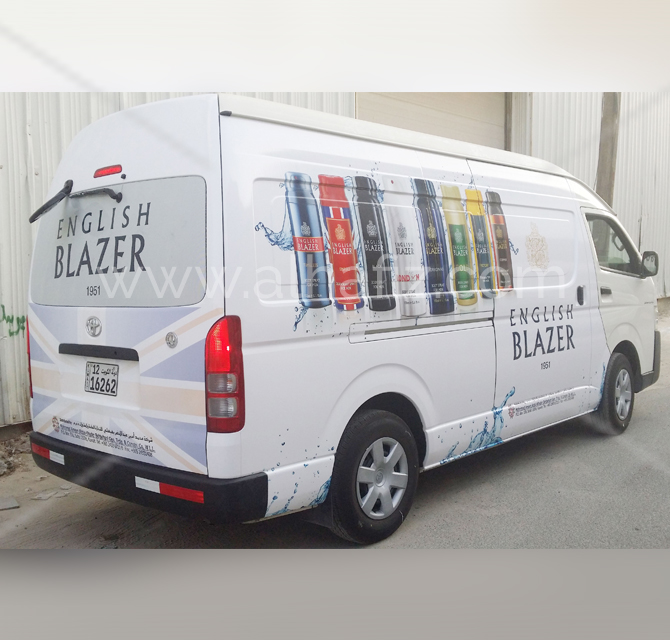 Company Promotional Graphics for Van 