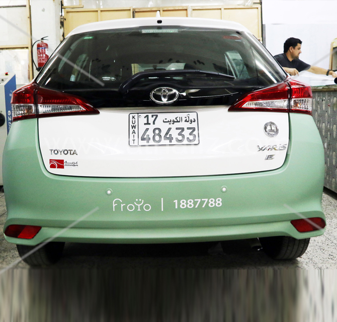 Car Branding by Alhafiz Co. 