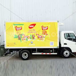 Promotional Graphics for Truck